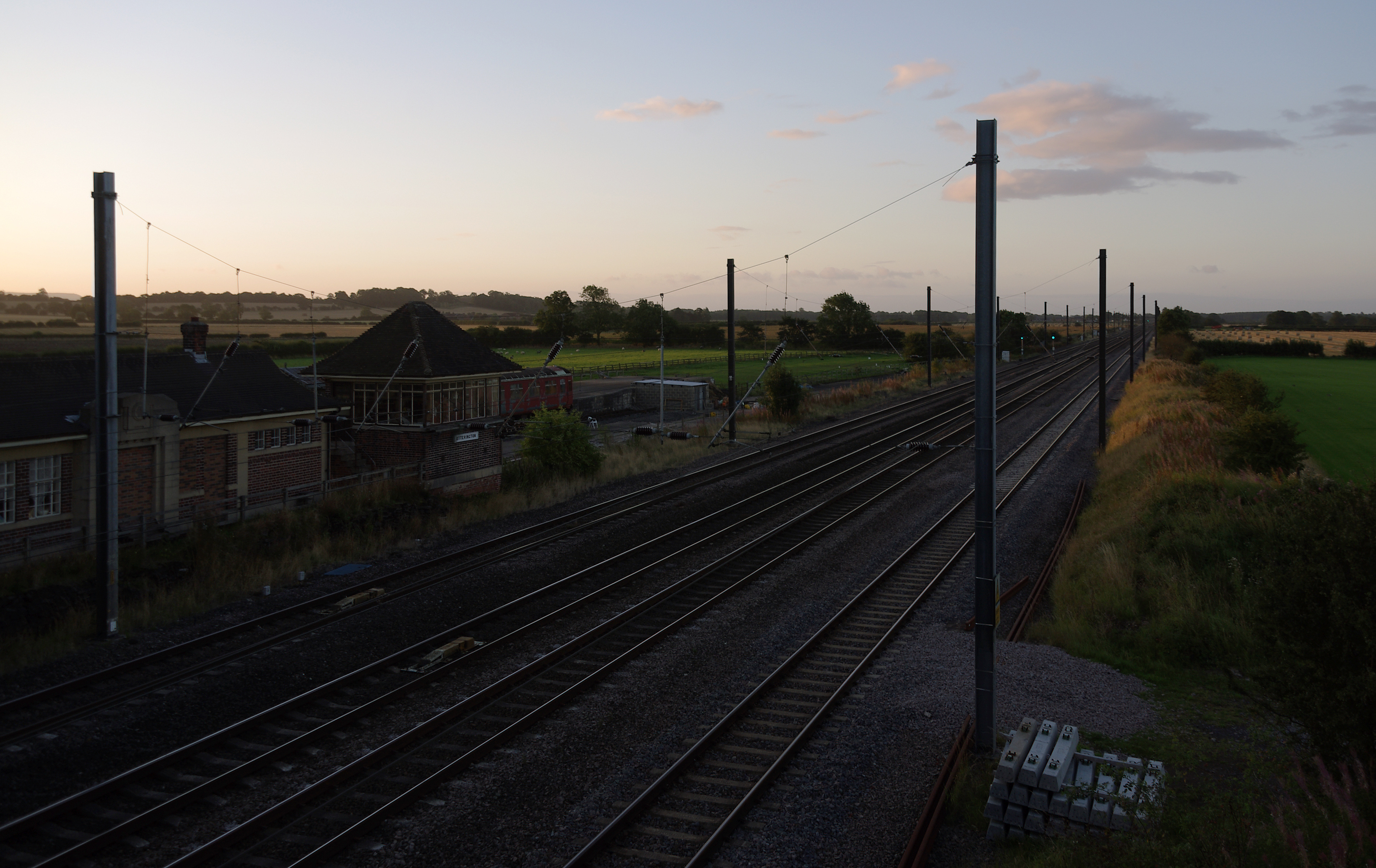 Otterington railway station MMB 35
