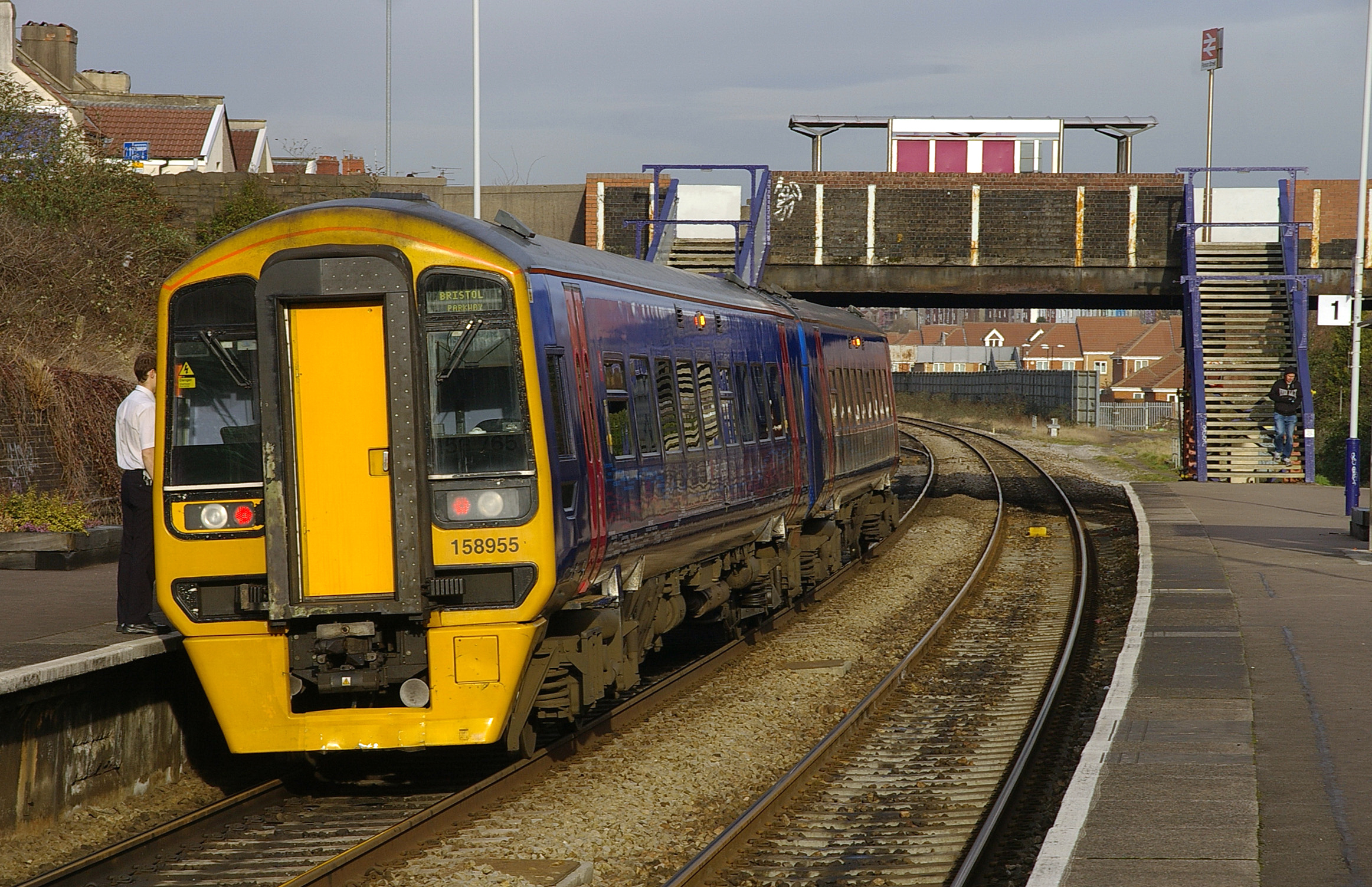 Parson Street railway station MMB 13 158955
