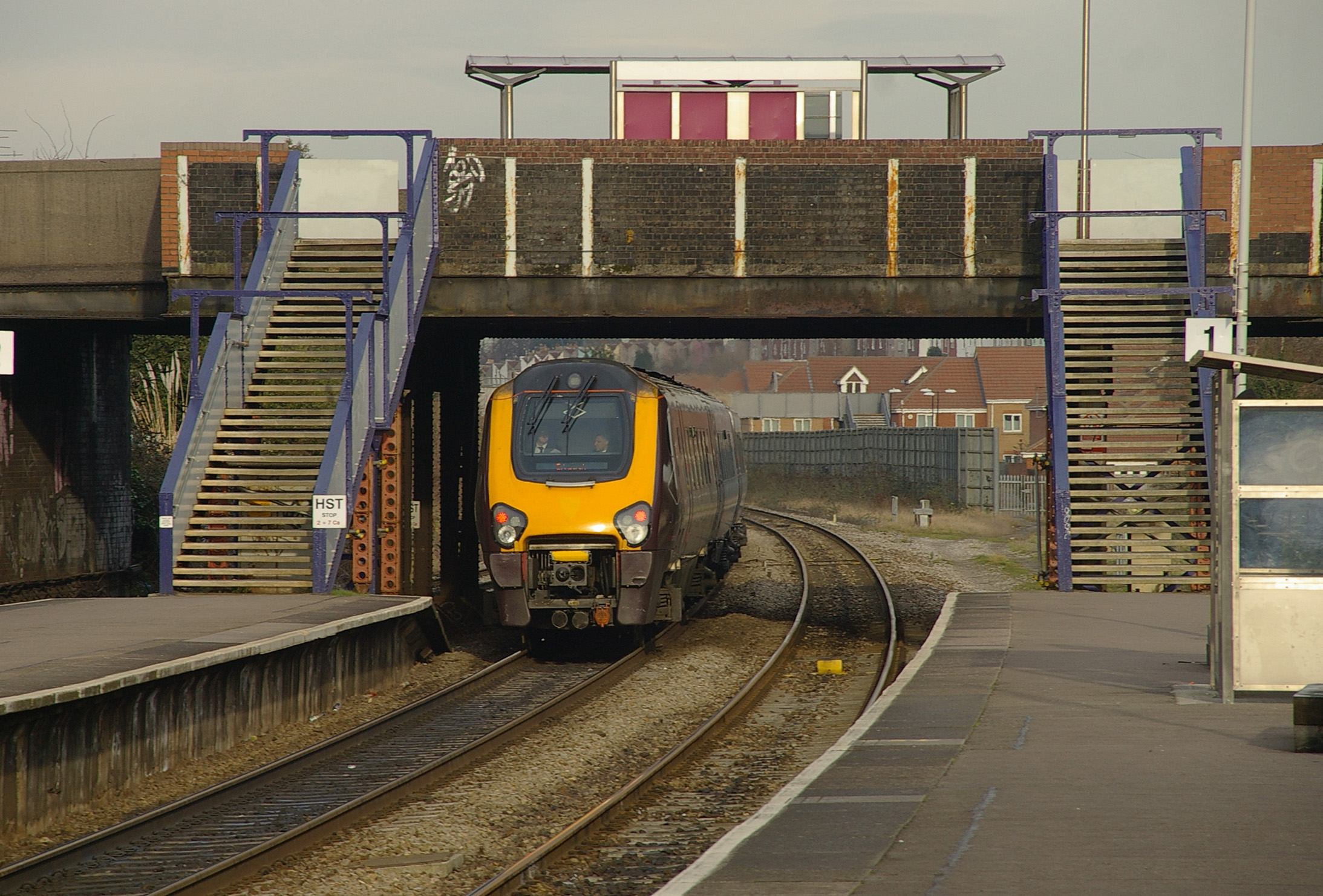 Parson Street railway station MMB 17 221127