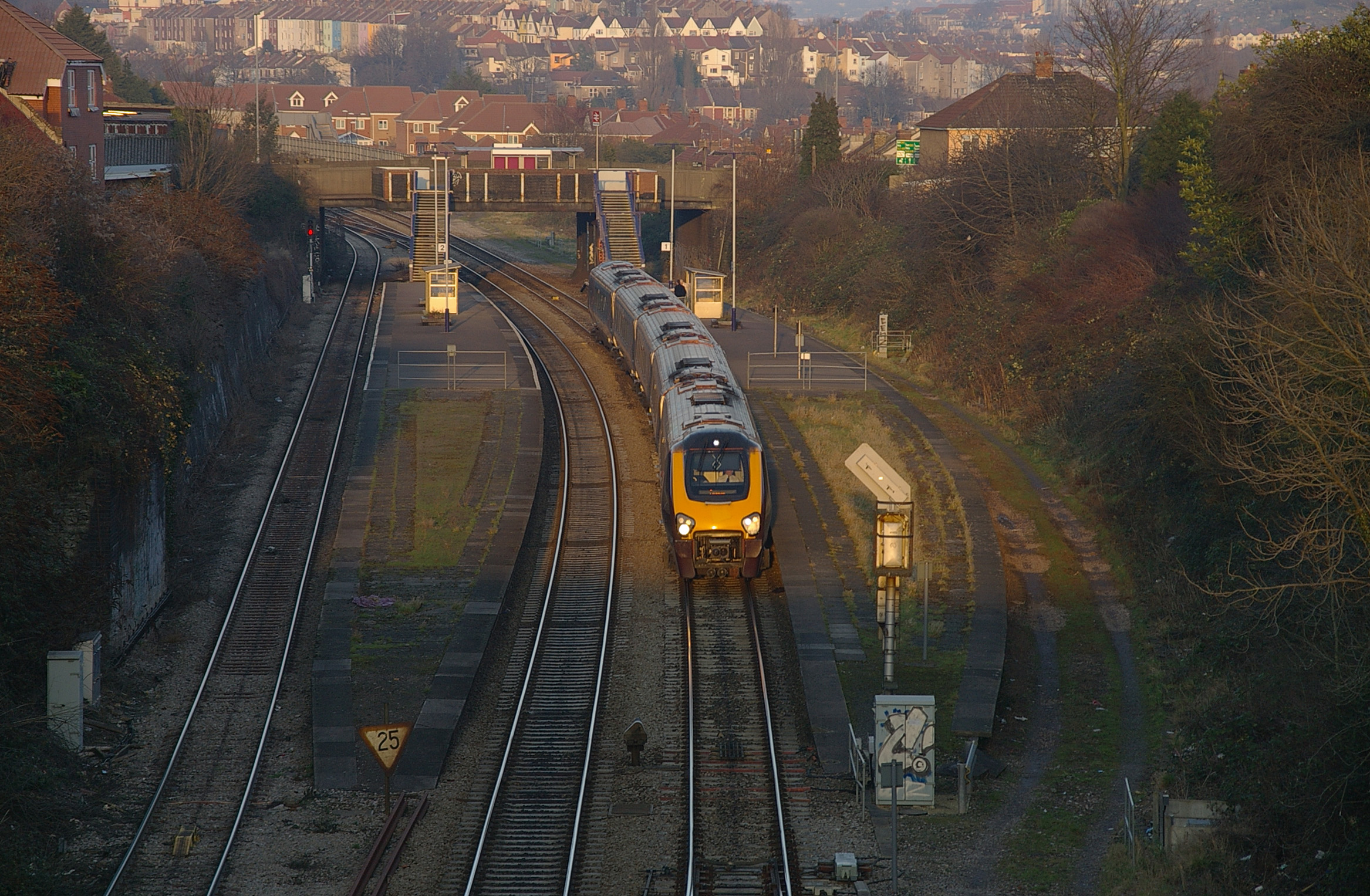 Parson Street railway station MMB 21 221XXX
