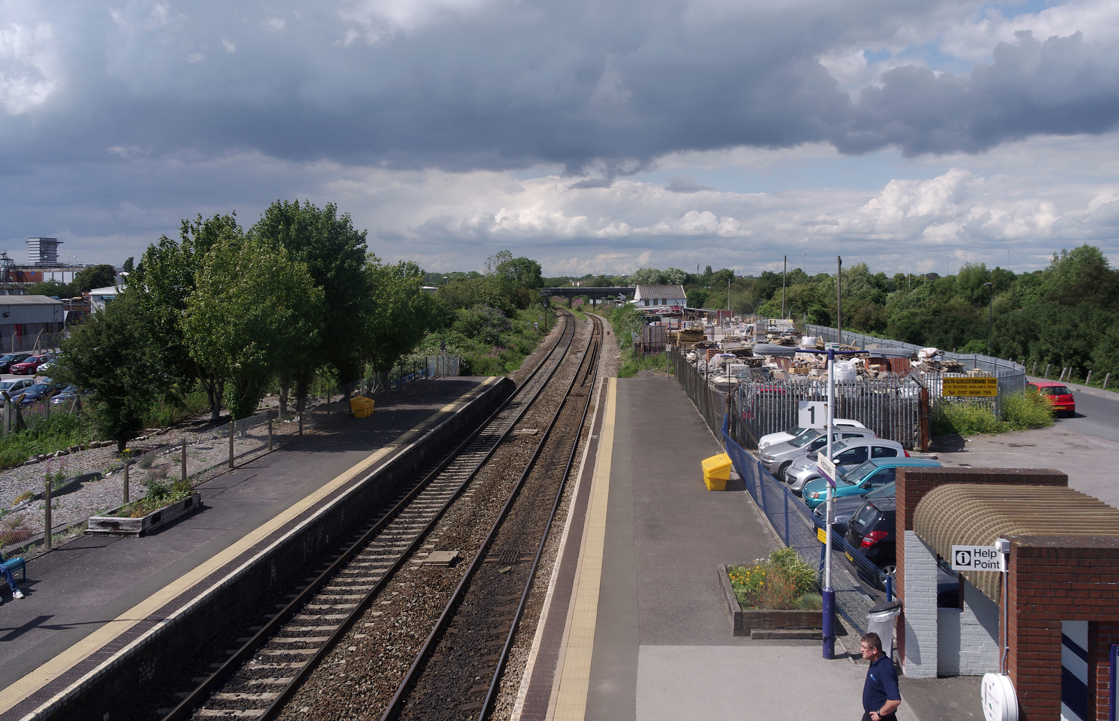Patchway railway station MMB 17