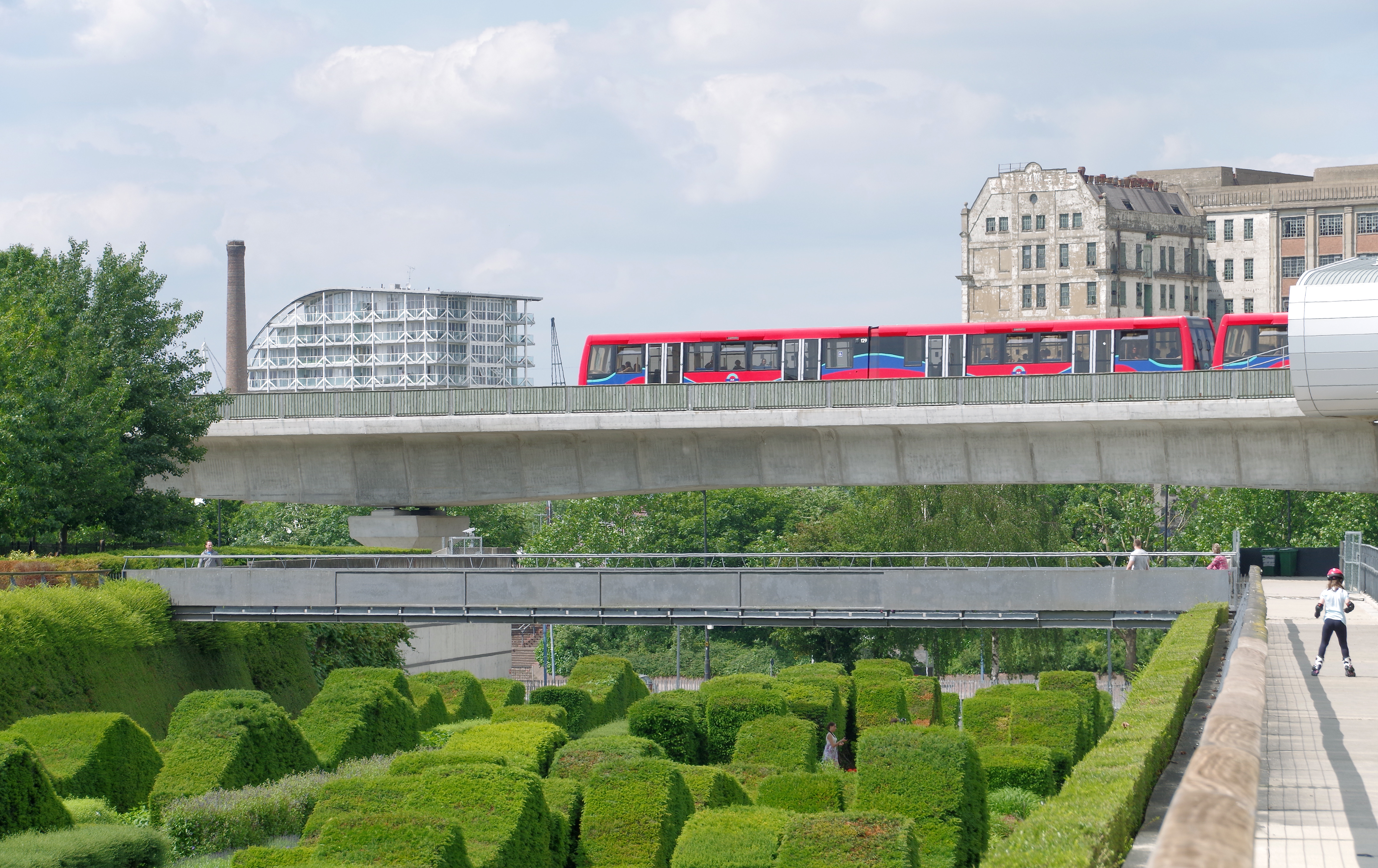 Pontoon Dock DLR station MMB 10