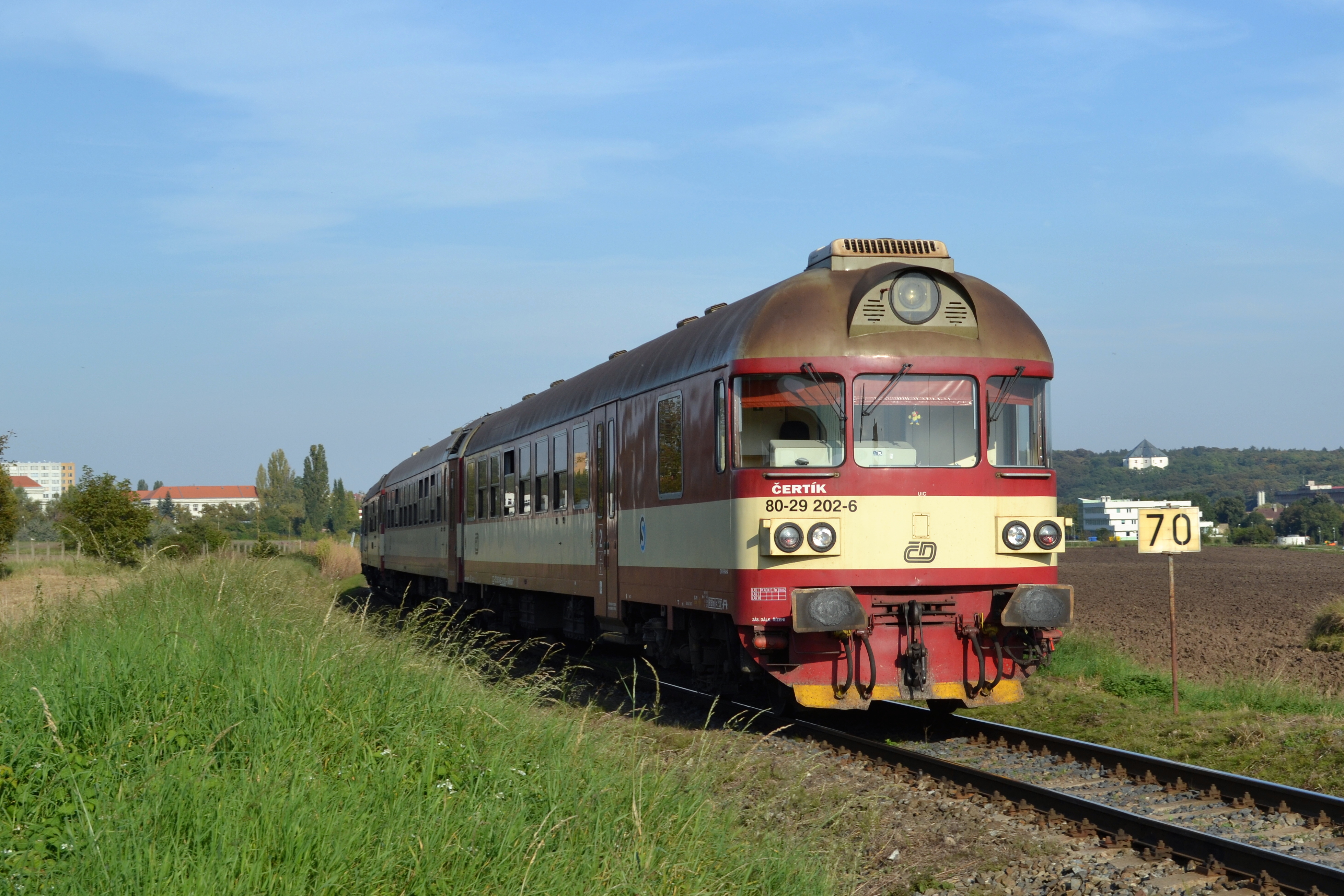 Praha, Ruzyně, řídící vůz 954.2