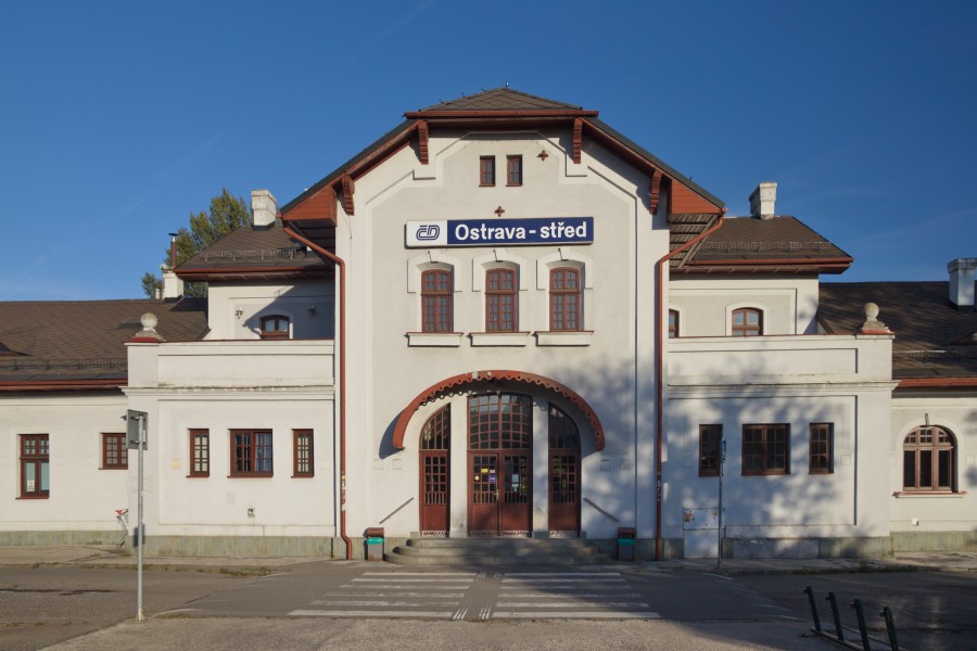 2014 Ostrawa, Stacja kolejowa Ostrava-střed 01
