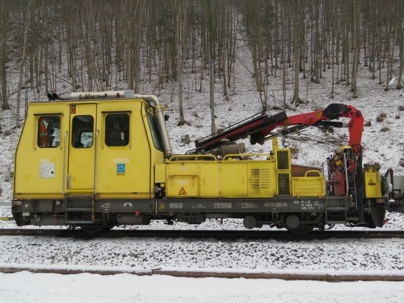 2018-02-08 (203) NÖVOG OB 9 at Bahnhof Schwarzenbach an der Pielach