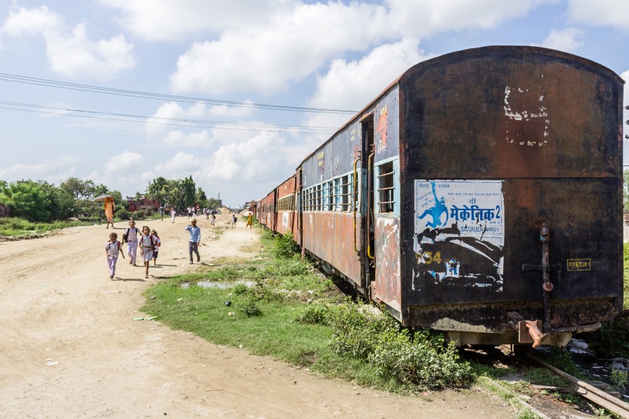Abandoned Train at Janakpur station, Nepal Railways--IMG 7924