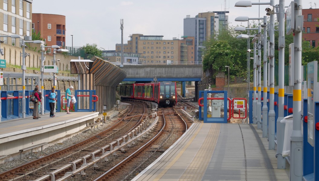 All Saints DLR station MMB 07