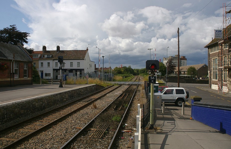 Avonmouth railway station MMB 10