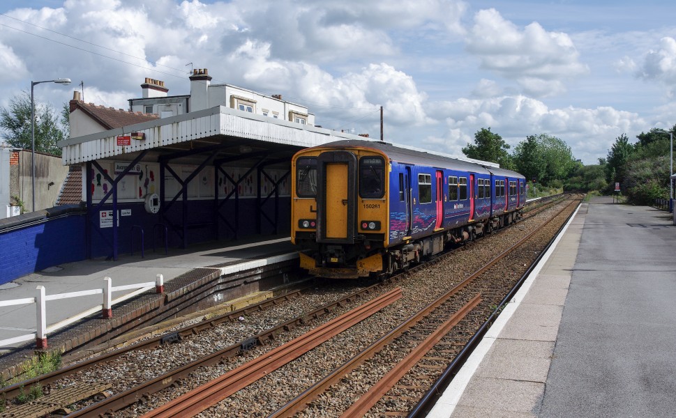 Avonmouth railway station MMB 25 150261