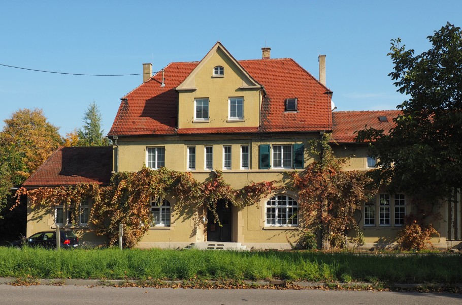 Bahnhof Markgröningen Südseite 2015