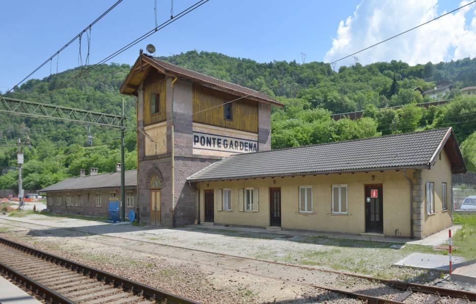 Bahnhof Waidbruck Wasserstation Nordseite