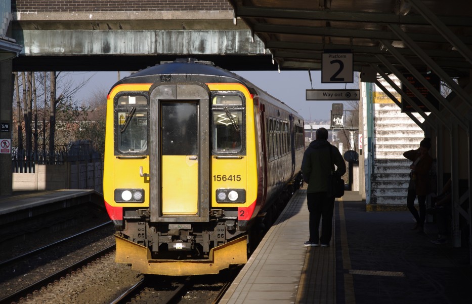 Beeston railway station MMB 17 156415