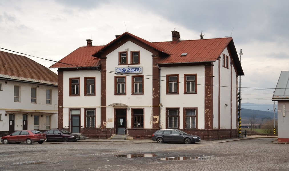 Bytča (Großbitsch, Nagybicscse) - railway station