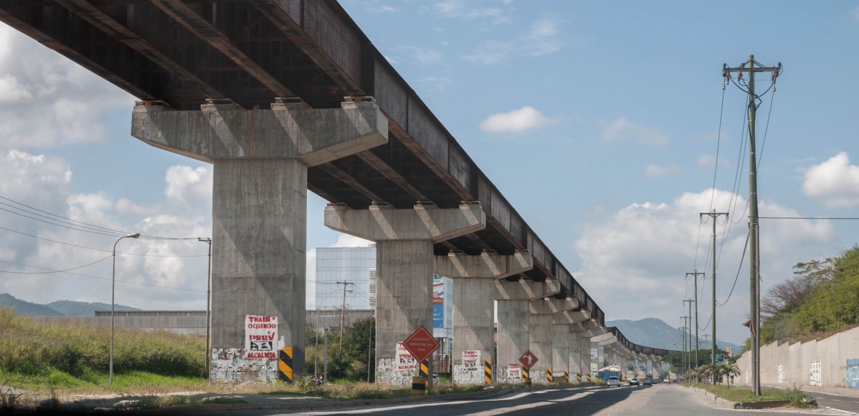 Caracas-Guarenas train underconstruction
