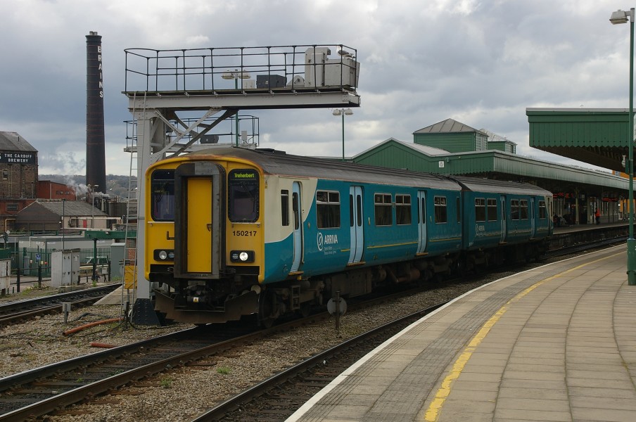 Cardiff Central railway station MMB 17 150217