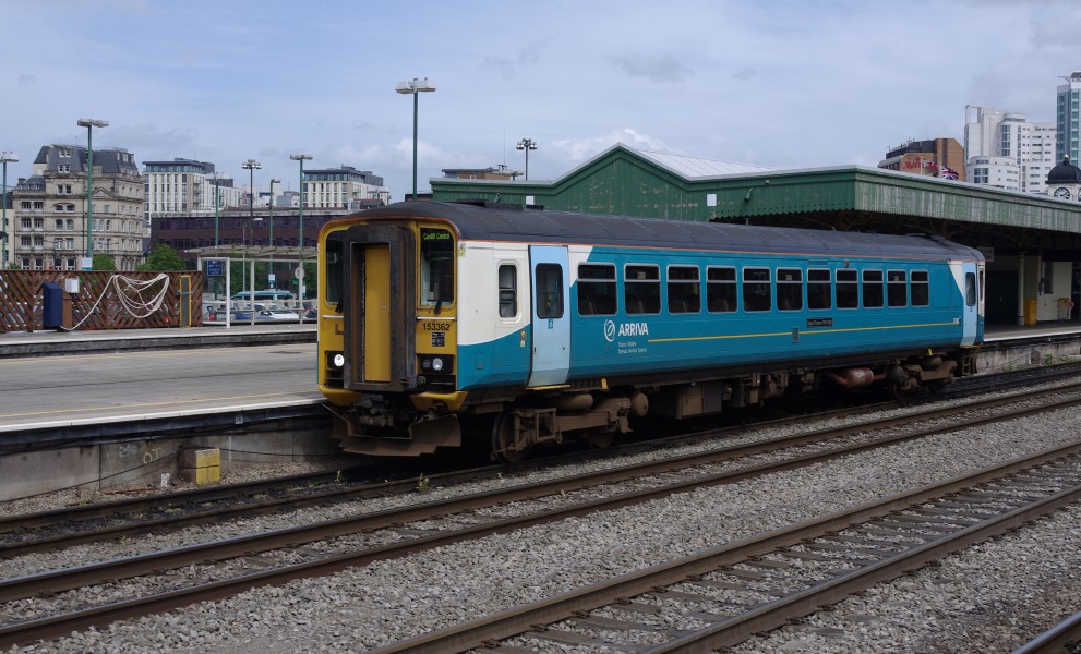 Cardiff Central railway station MMB 26 153362