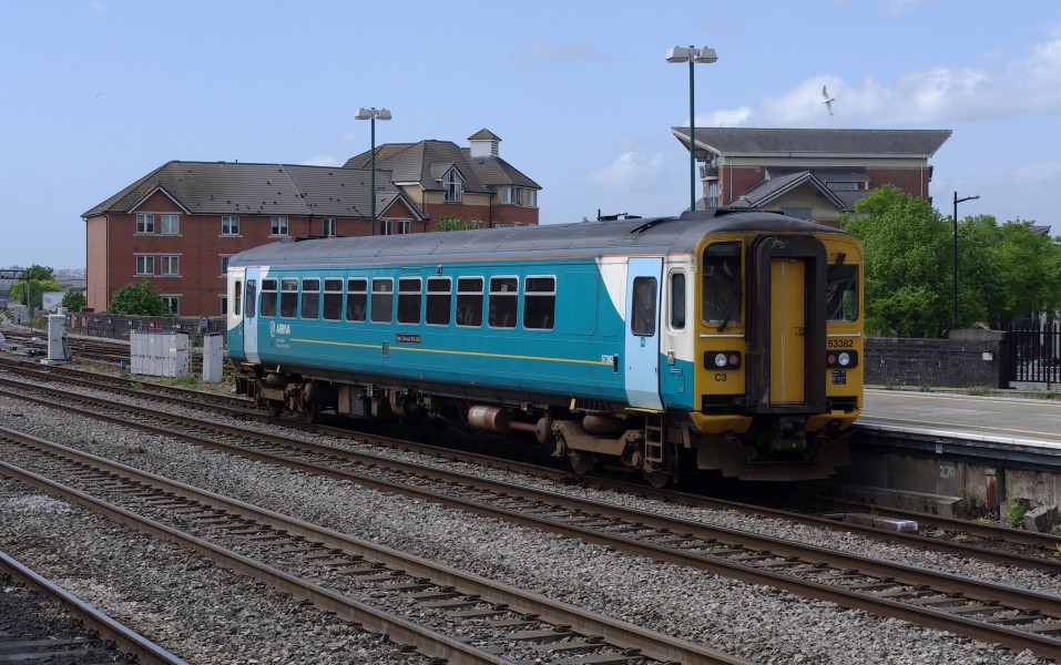 Cardiff Central railway station MMB 30 153362