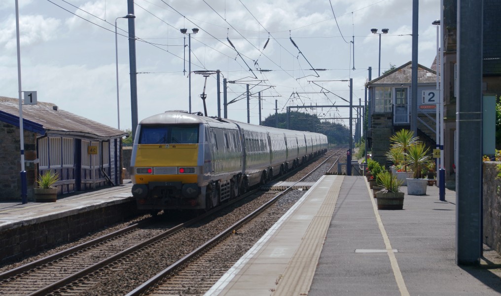 Chathill railway station MMB 06 91112