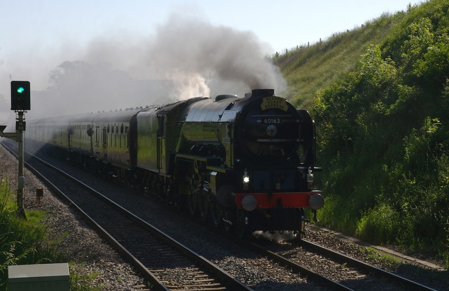 Chepstow MMB 19 Gloucester to Newport Line 60163 