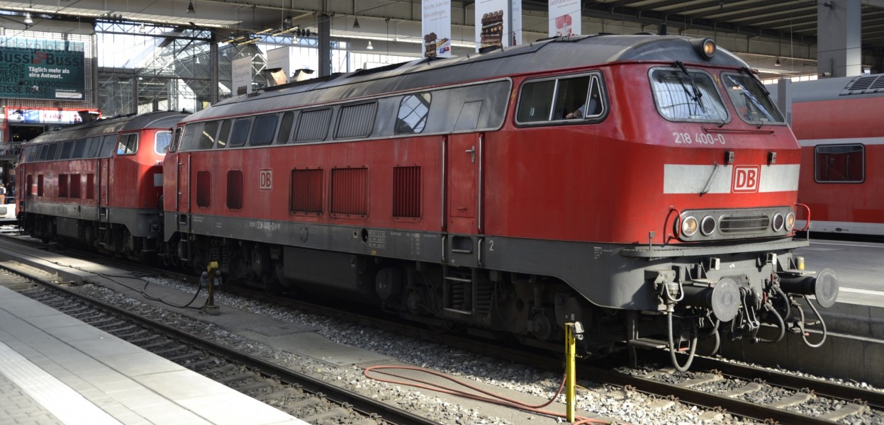 DB Baureihe 218 400-0 in München