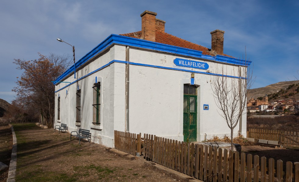 Estación de FF.CC., Villafeliche, Zaragoza, España, 2014-01-08, DD 04