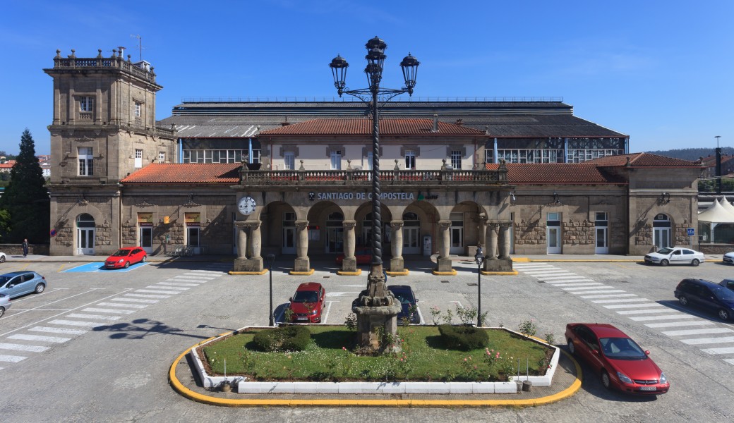 Estación de tren de Santiago de Compostela. Galiza-2