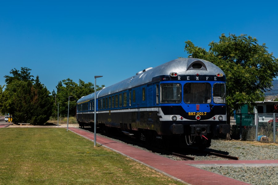Ferrocarril de muestra TER Fiat TER 9701, Calatayud, España, 2016-06-21, DD 01