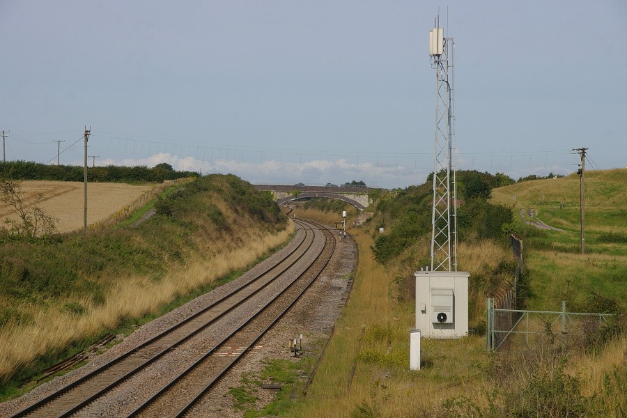 Flax Bourton railway station MMB 20