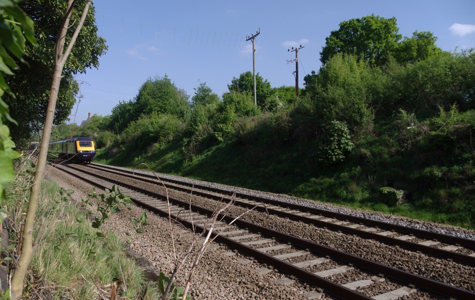 Flax Bourton railway station MMB 46 43XXX