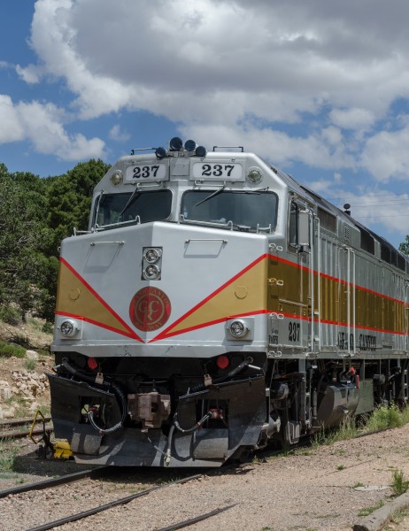 Grand Canyon Railway EMD F40PH 237, Grand Canyon Village 20110810 2