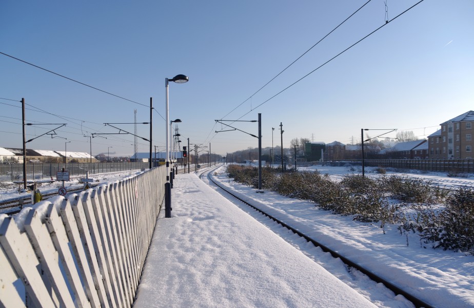 Grantham railway station MMB 35