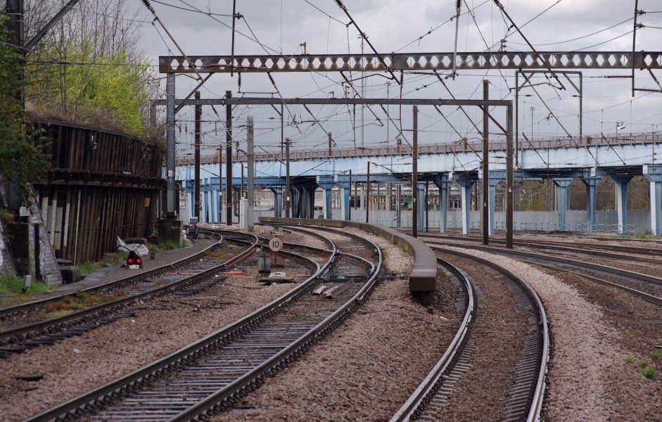 Harringay railway station MMB 12