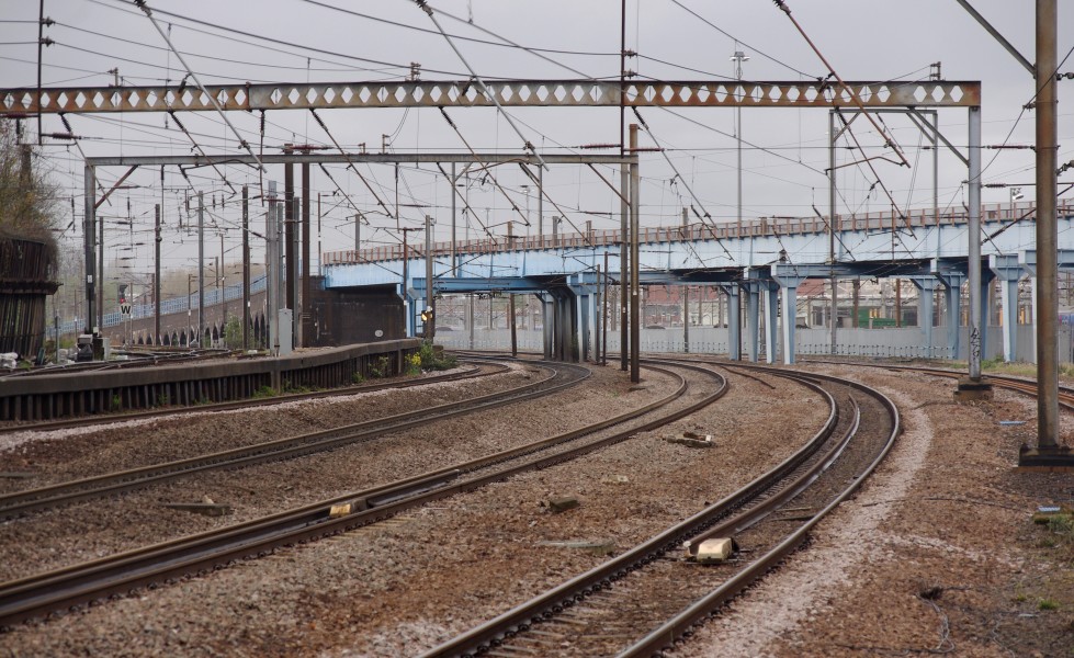 Harringay railway station MMB 21