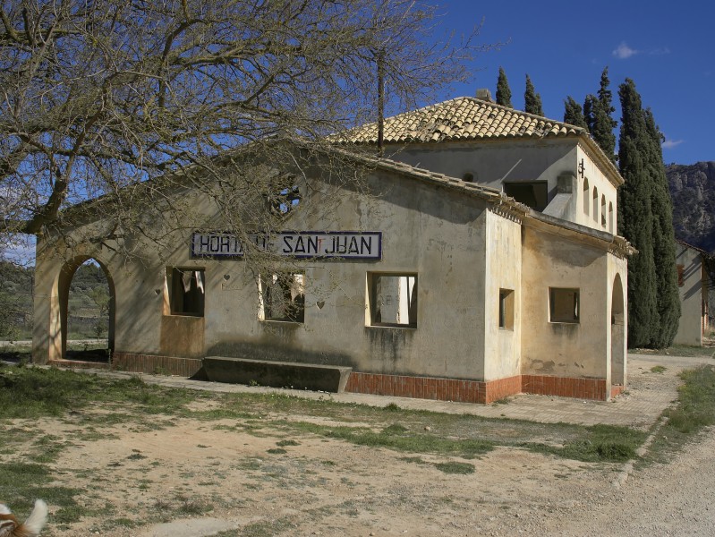 Horta de Sant Joan - old railway station