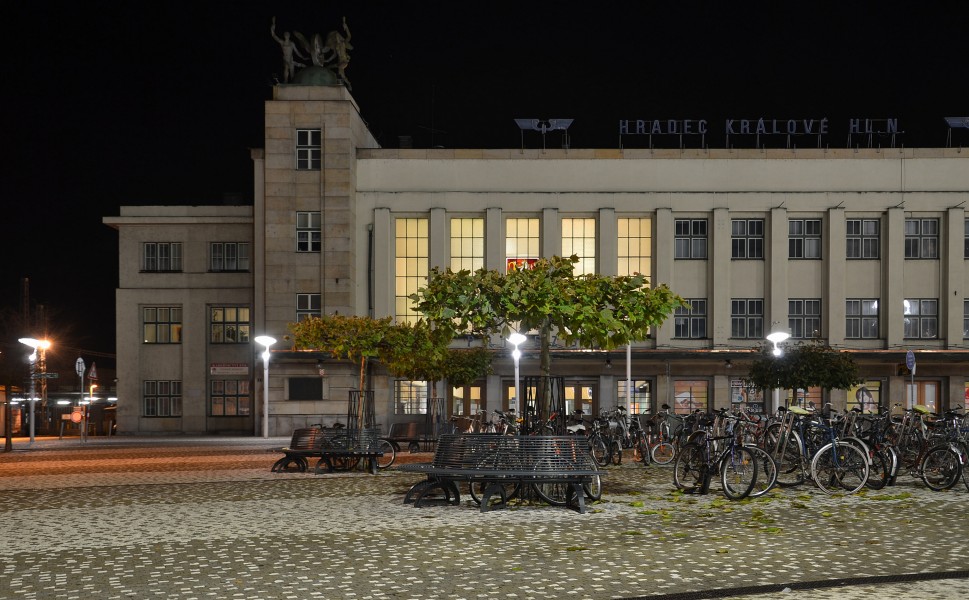 Hradec Králové (Königgrätz) - hlavní nádraží (2)