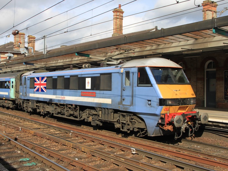 Ipswich - Greater Anglia 90009 Diamond Jubilee