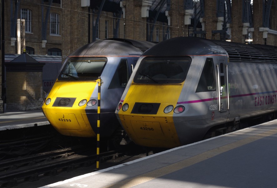 King's Cross railway station MMB 38 43299 43296