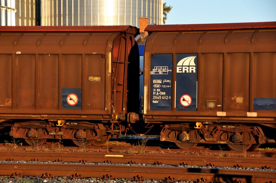 Klagenfurt Suedring Gueterzug Detail 10102010 81