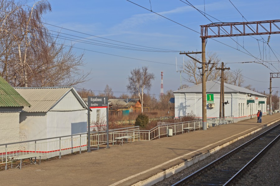 Korablino (Ryazan Oblast) train station 03-2014