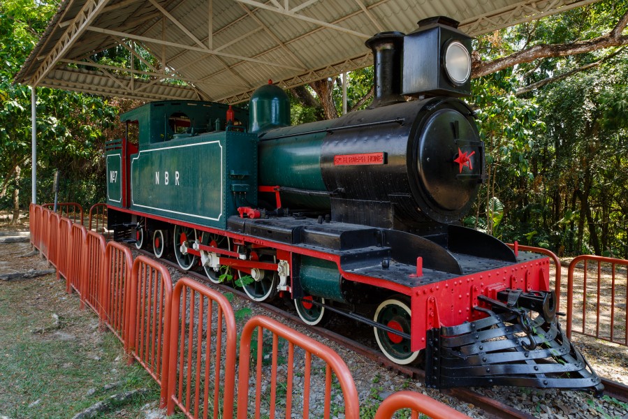 KotaKinabalu Malaysia Sabah-Museum Steam-locomotive-Ralph-Hone-02