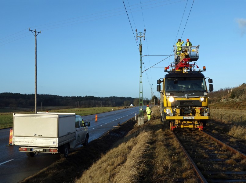 Maintenance of Lysekilsbanan