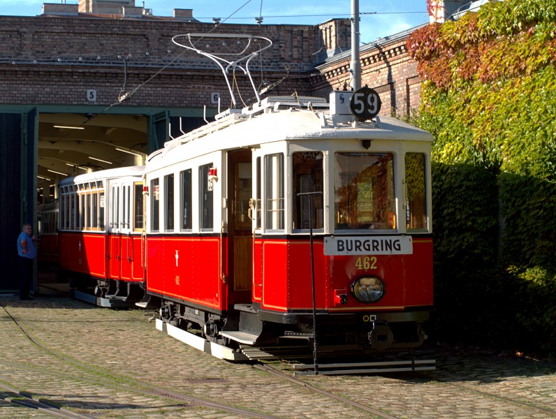 Museumstram Wien P2 462 mit k5 1501