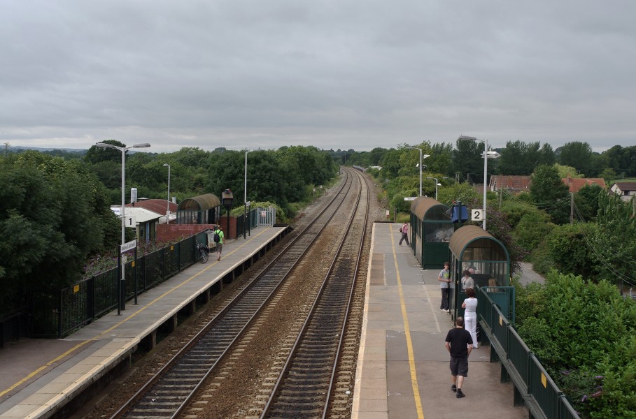 Nailsea and Backwell railway station MMB 45