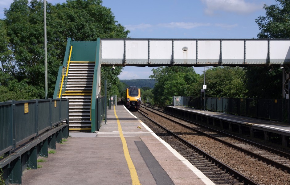 Nailsea and Backwell railway station MMB C2 221XXX