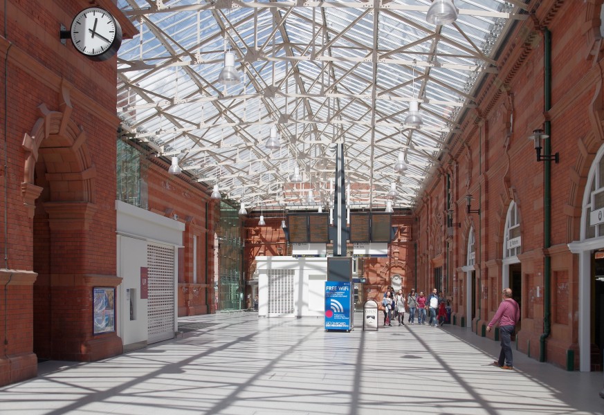 Nottingham railway station MMB C0