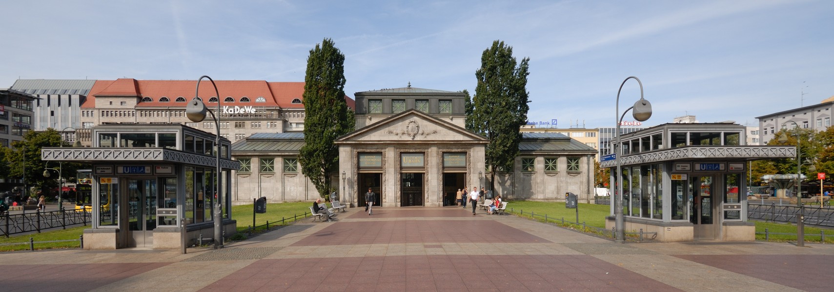 Ostansicht U-Bahnhof Wittenbergplatz (2008)