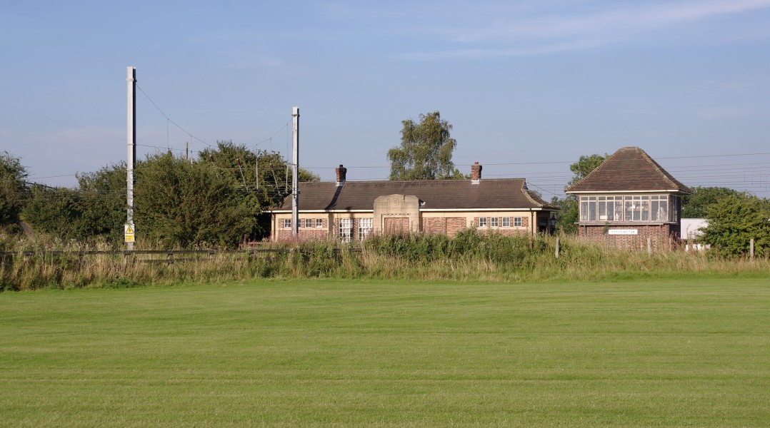 Otterington railway station MMB 14