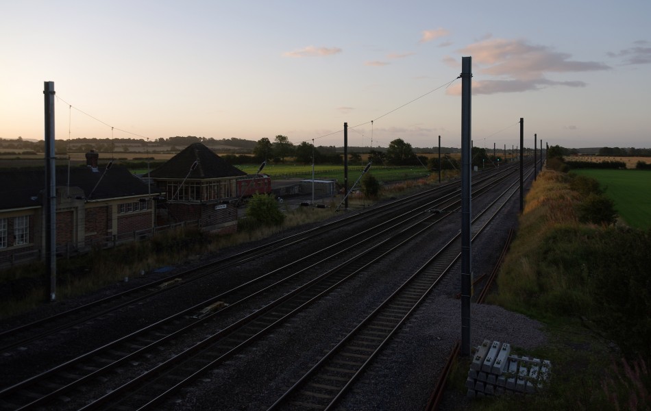 Otterington railway station MMB 35