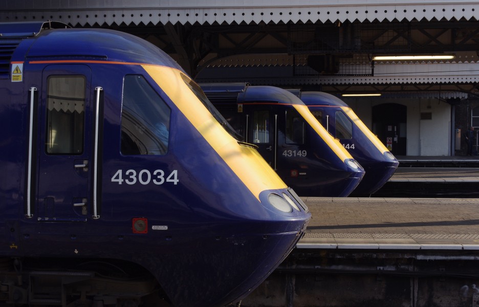 Paddington station MMB 96 43034 43149 43144