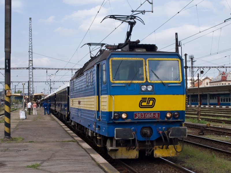 Praha-Smíchov, Orient Express, lokomotiva 363